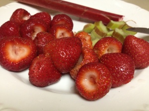 strawberry/rhubarb